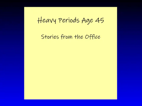 Heavy Periods 45
