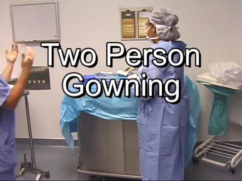 2 person gowning