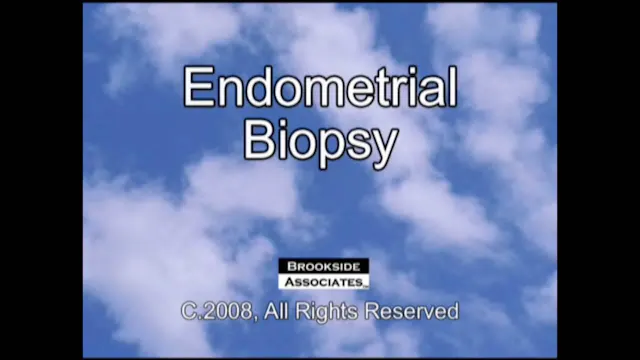 Endometrial Biopsy