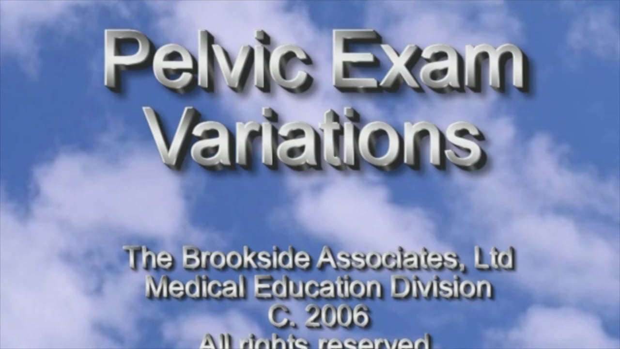 Pelvic Exam Variations Trailer