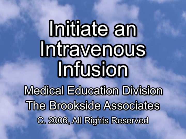 Initiate an IV