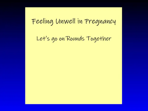 Unwell