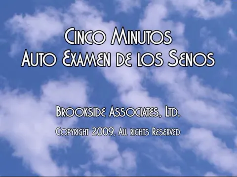 Cinco Minutos Auto Examen de los Senos