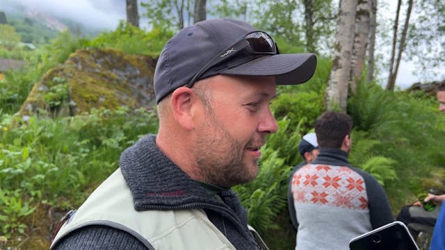 Vann med storfisk på første dag