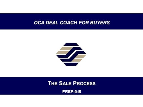 PREP-5-B Sale Process