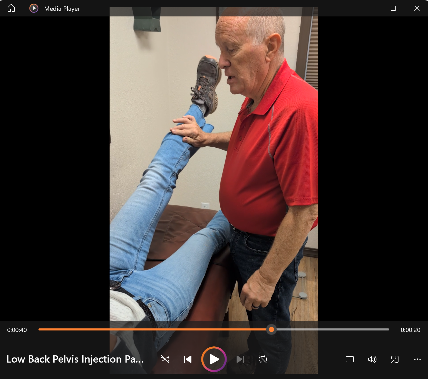 Low/Back Pelvis Injection Part 2