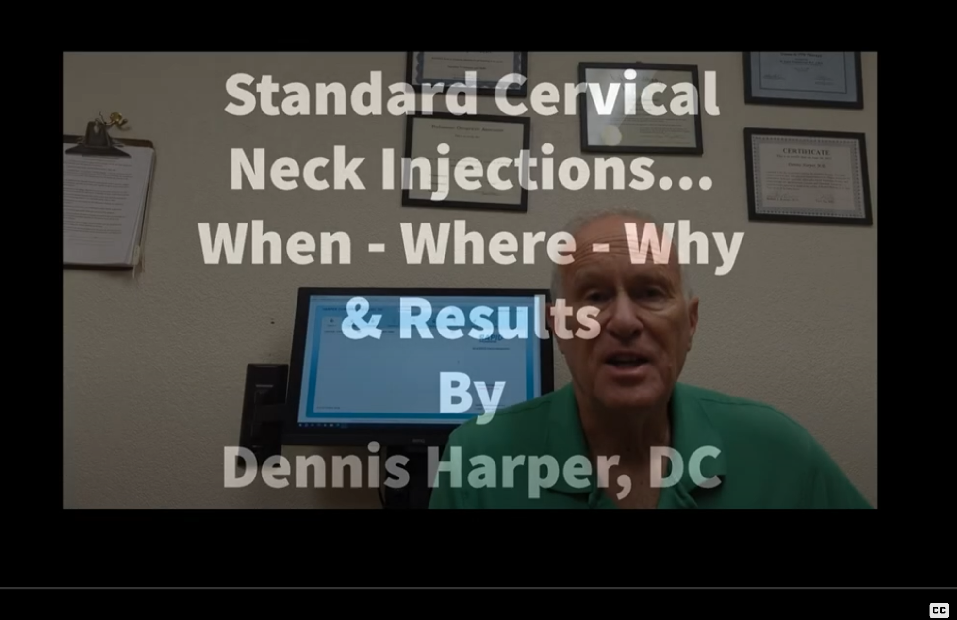 When-Why-How of Standard Cervical Neck Injections
