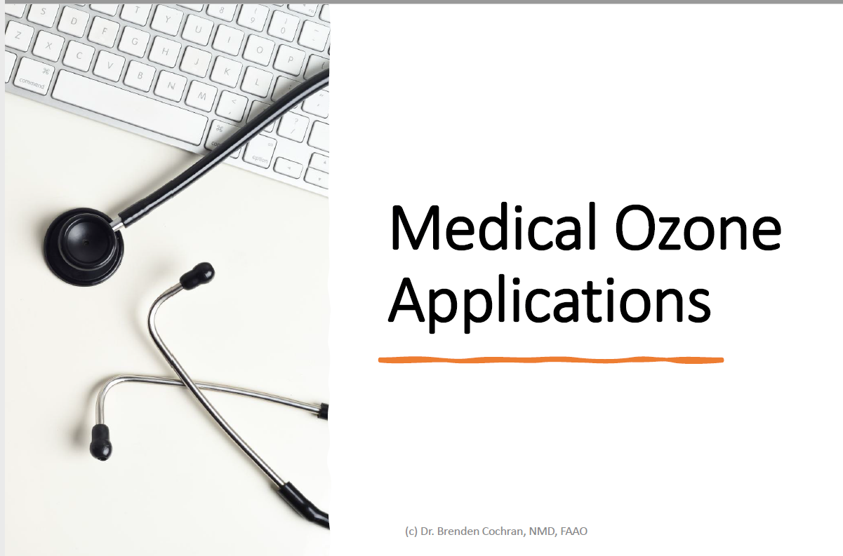 Ozone Appilcations - Brenden Cochran, NMD