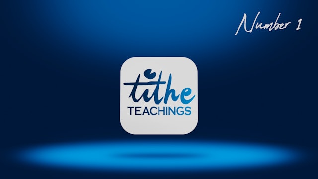 Number 1 - Tithe Teaching 