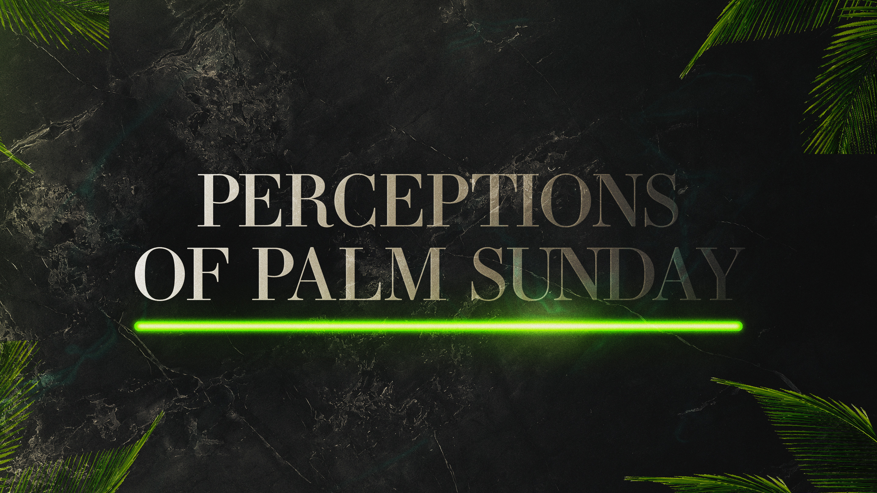 Perceptions of Palm Sunday 2021