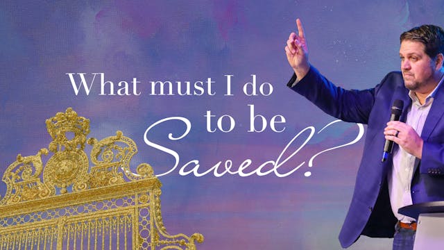 What I must do to be saved| Pastor Al...