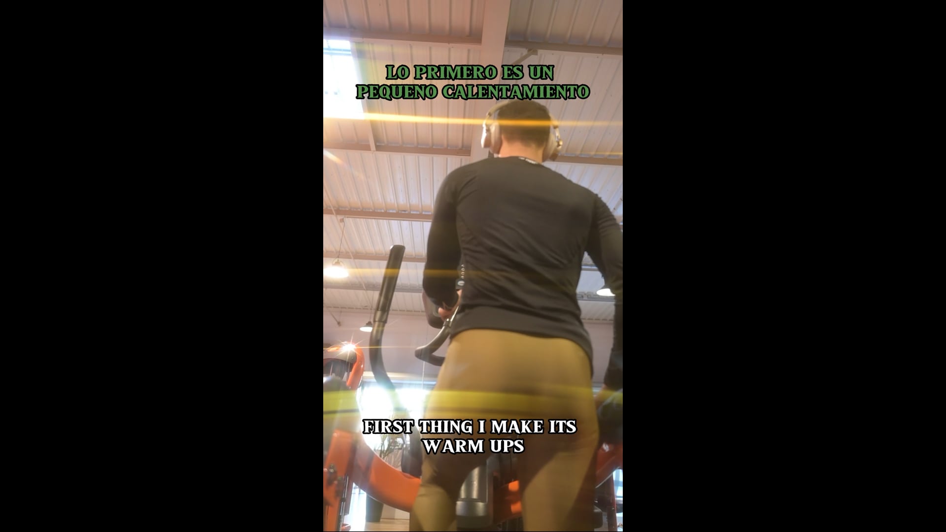 My gym routine