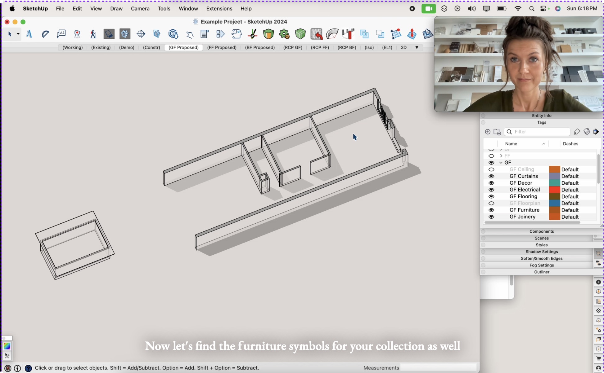 05.5. Refining floor plans for print or presentation 