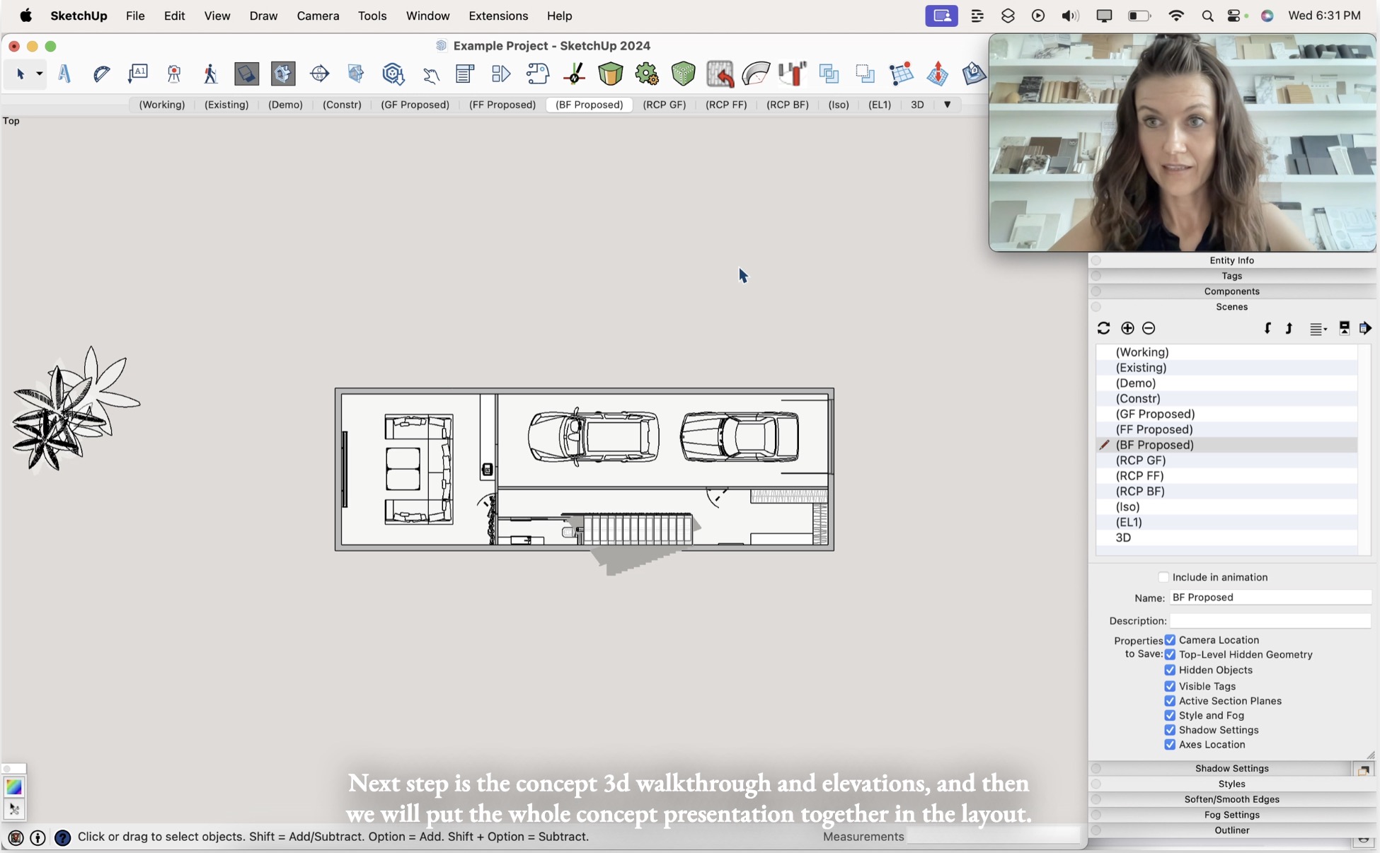 06.22. Modeling Basement Floor concept