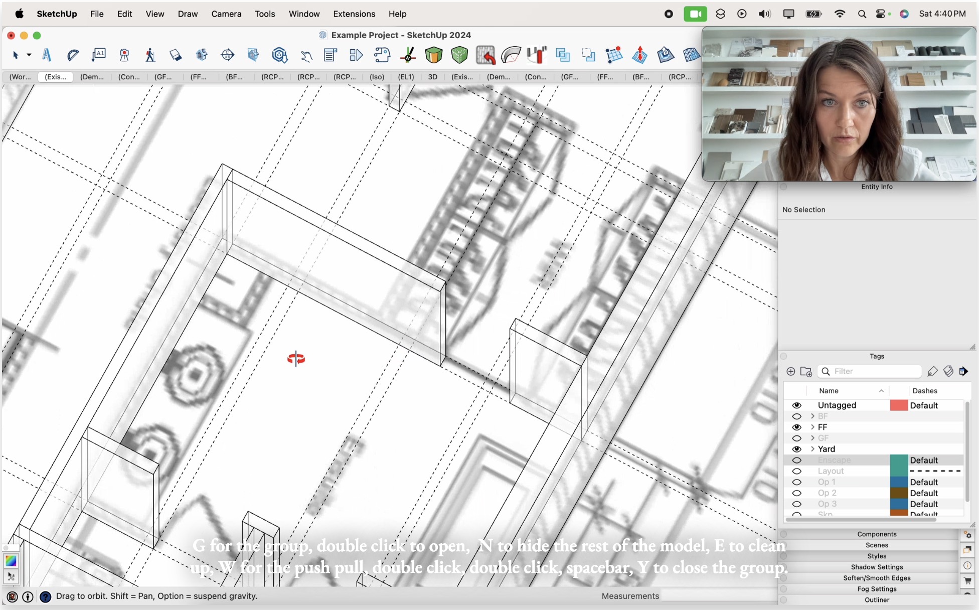 05.2. Modeling First Floor Walls