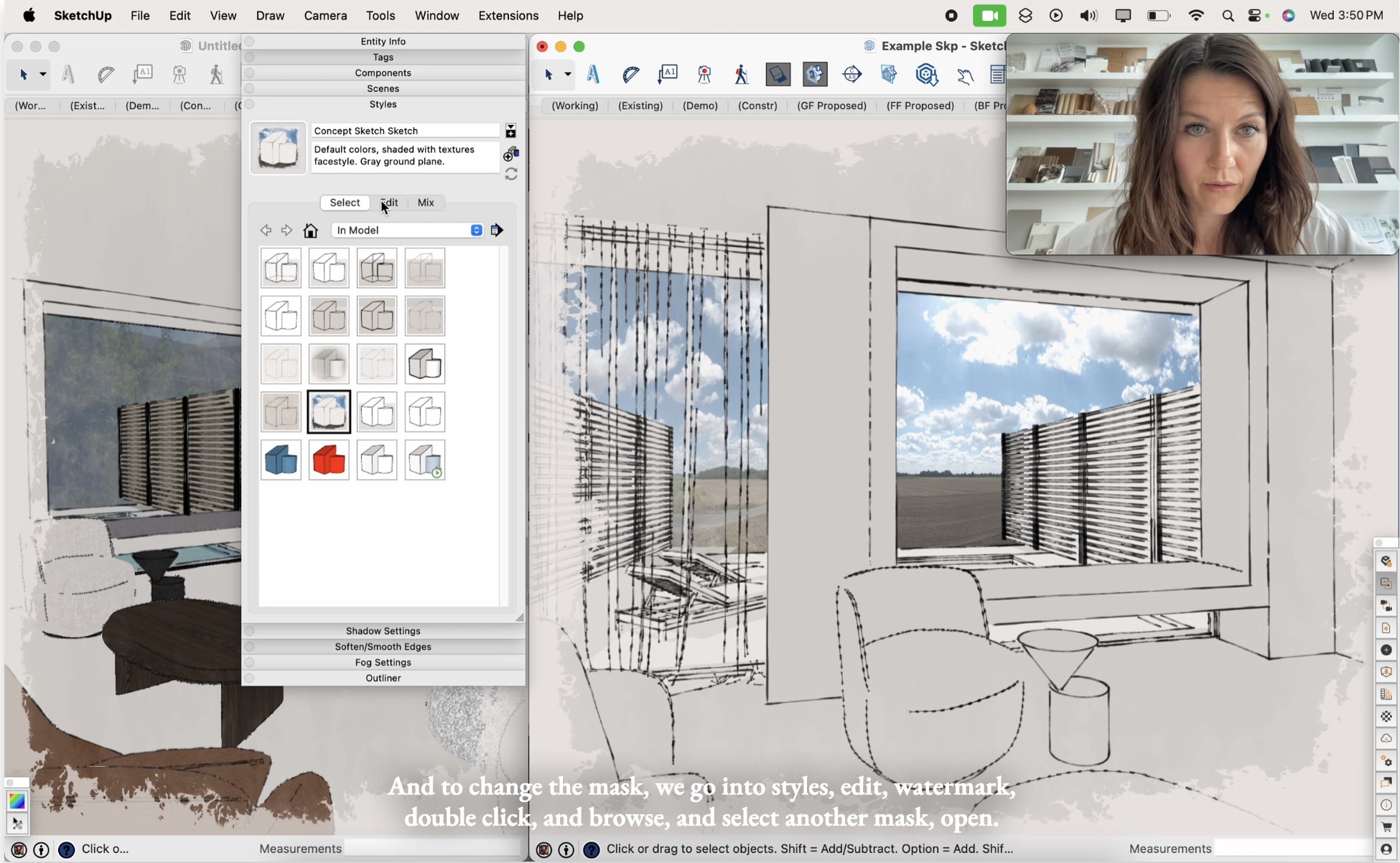 02.7. Artistic styles like concept sketches, watercolor effects, brand colours