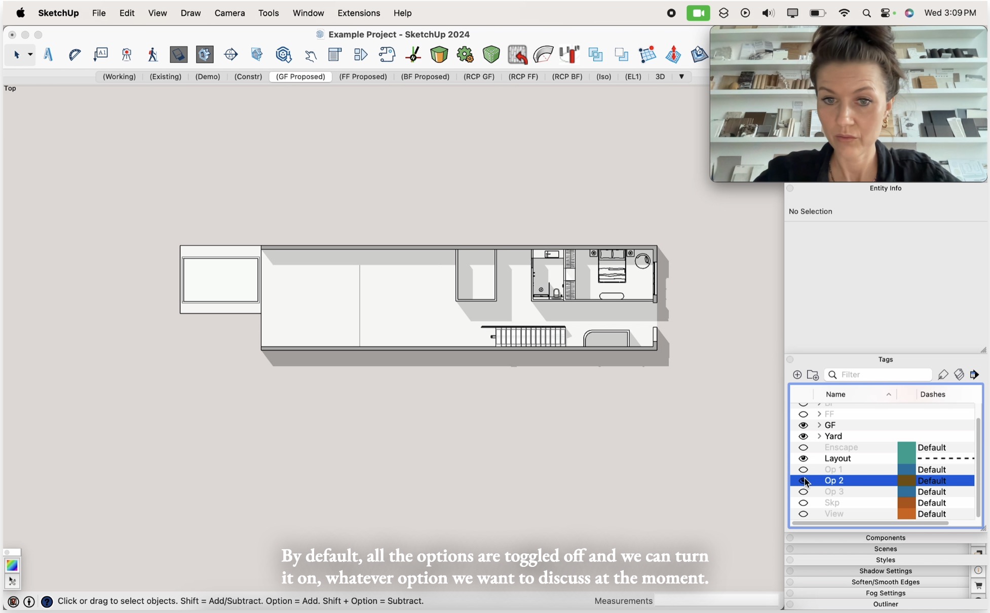 06.06. Modeling proposed concept for Guest Ensuite