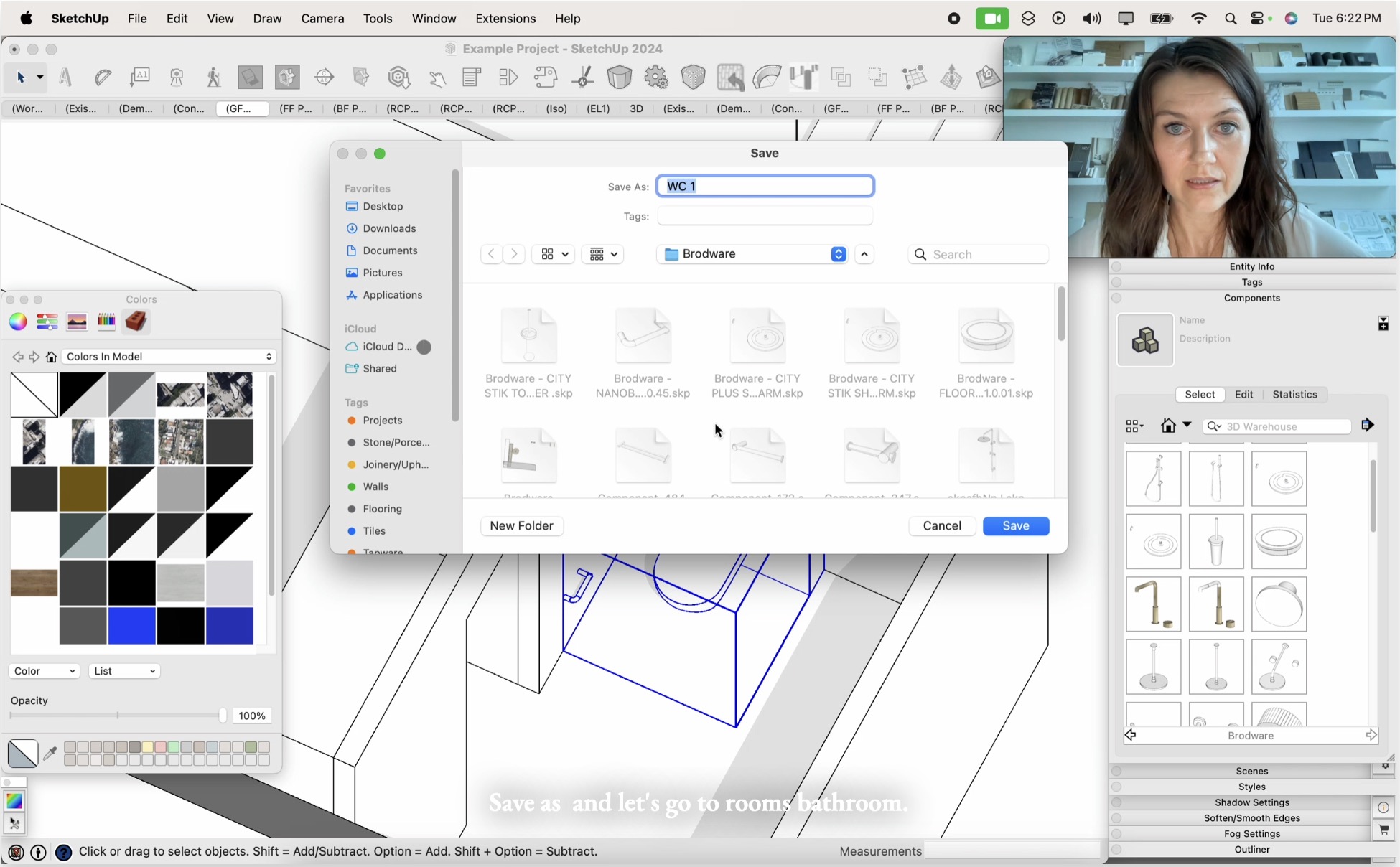 06.05. Import, edit, integrate real products from manufacturers and 3D Warehouse
