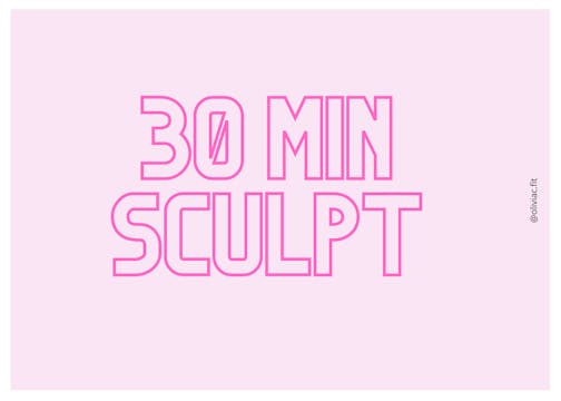 30min SCULPT collab with Sweats and t...