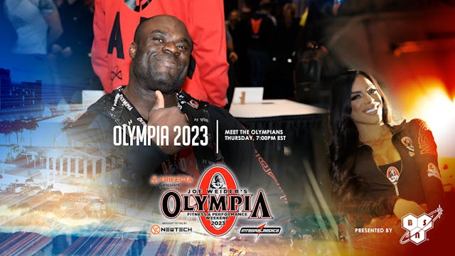 Thurs Meet the Olympians - 2023 Olympia