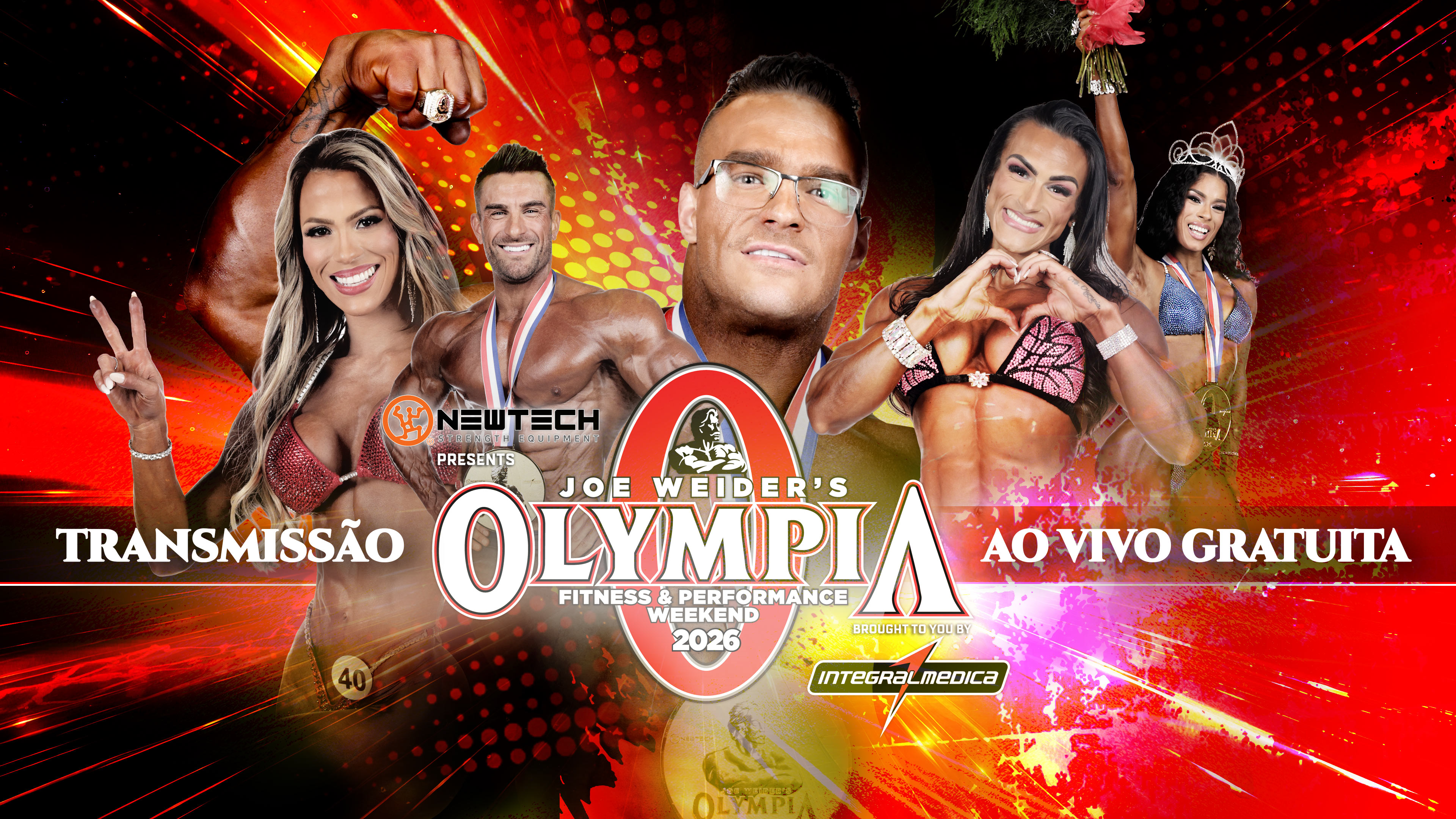 Olympia 2026 com comentários brasileiros