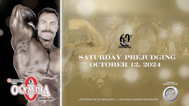 Saturday Prejudging - 2024 Olympia - ...