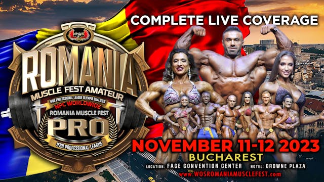 2023 Romania Musclefest - Day 1 - Finals