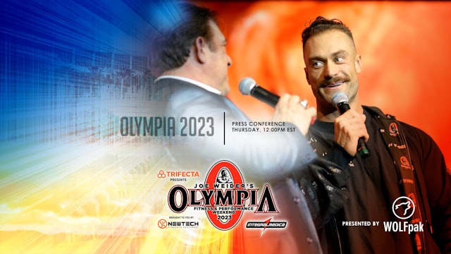 Thurs Press Conference - 2023 Olympia