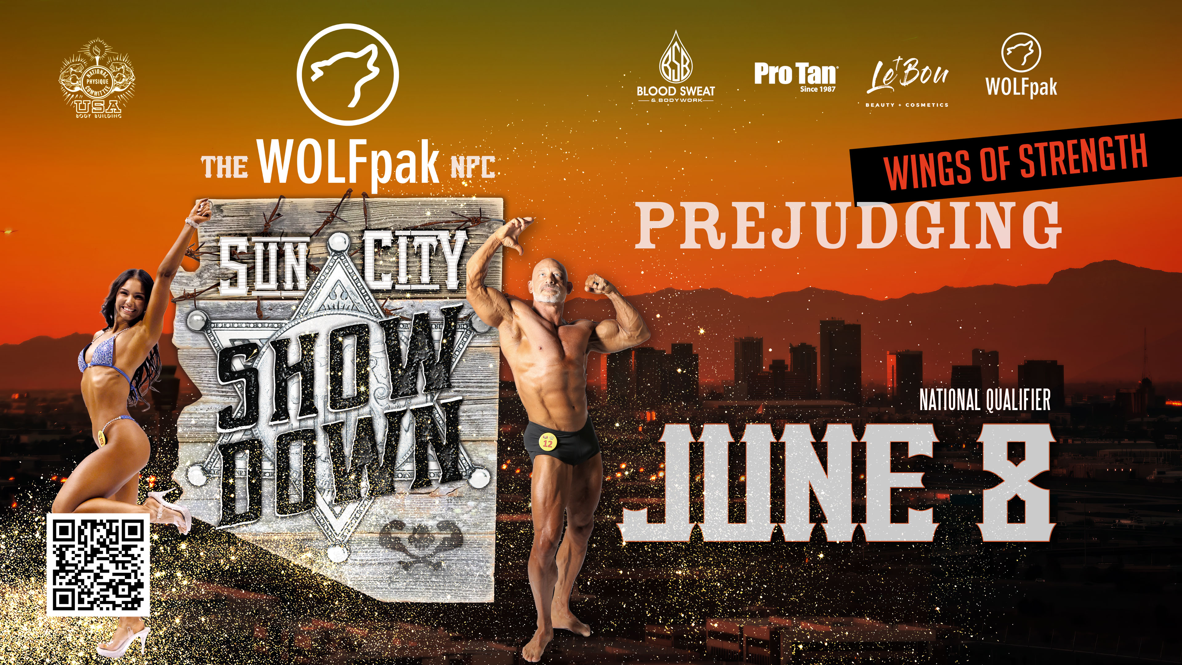 Prejudging - 2024 NPC Wolfpak Sun City Showdown