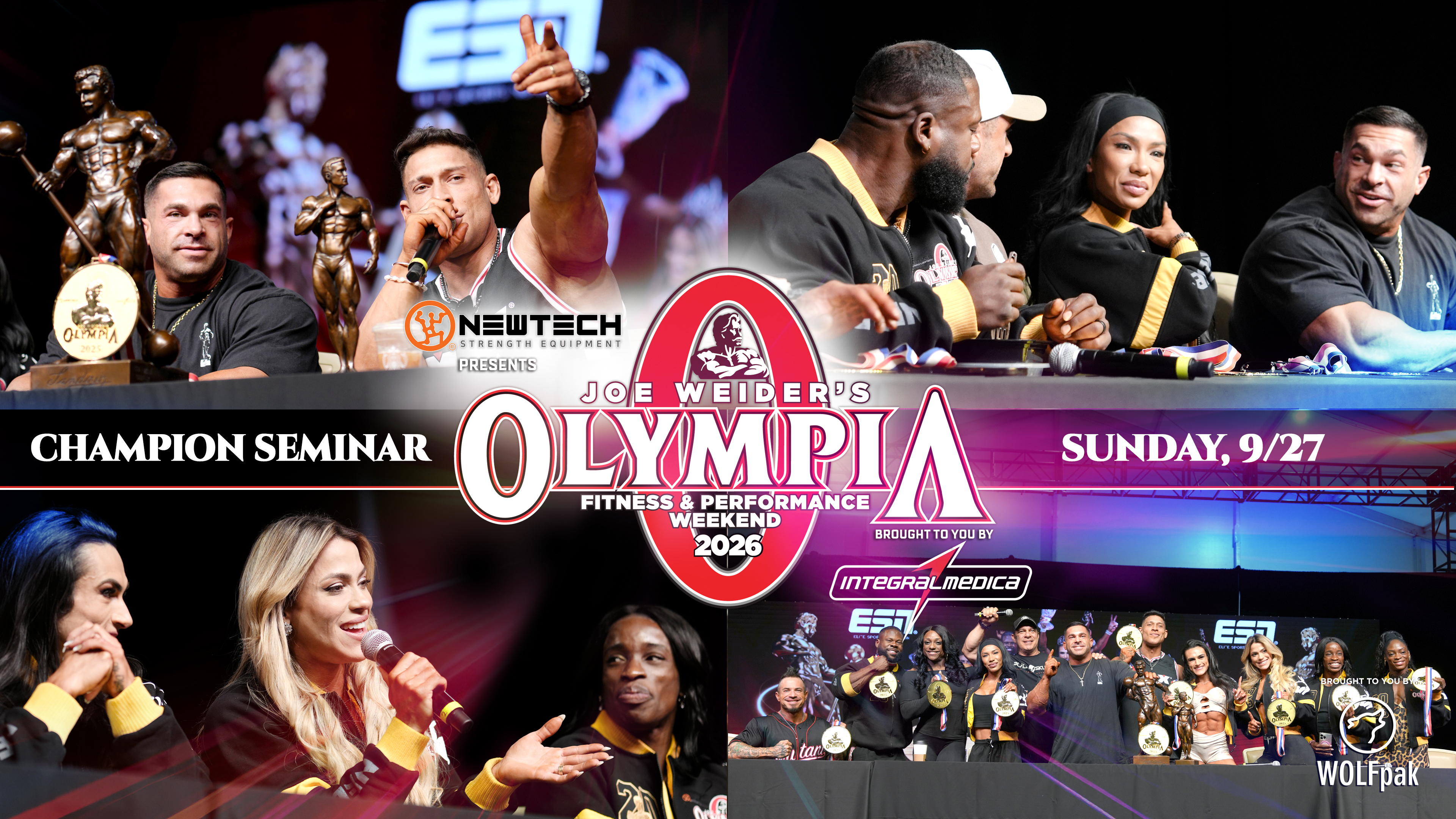 Sun Champions Seminar - 2026 Olympia