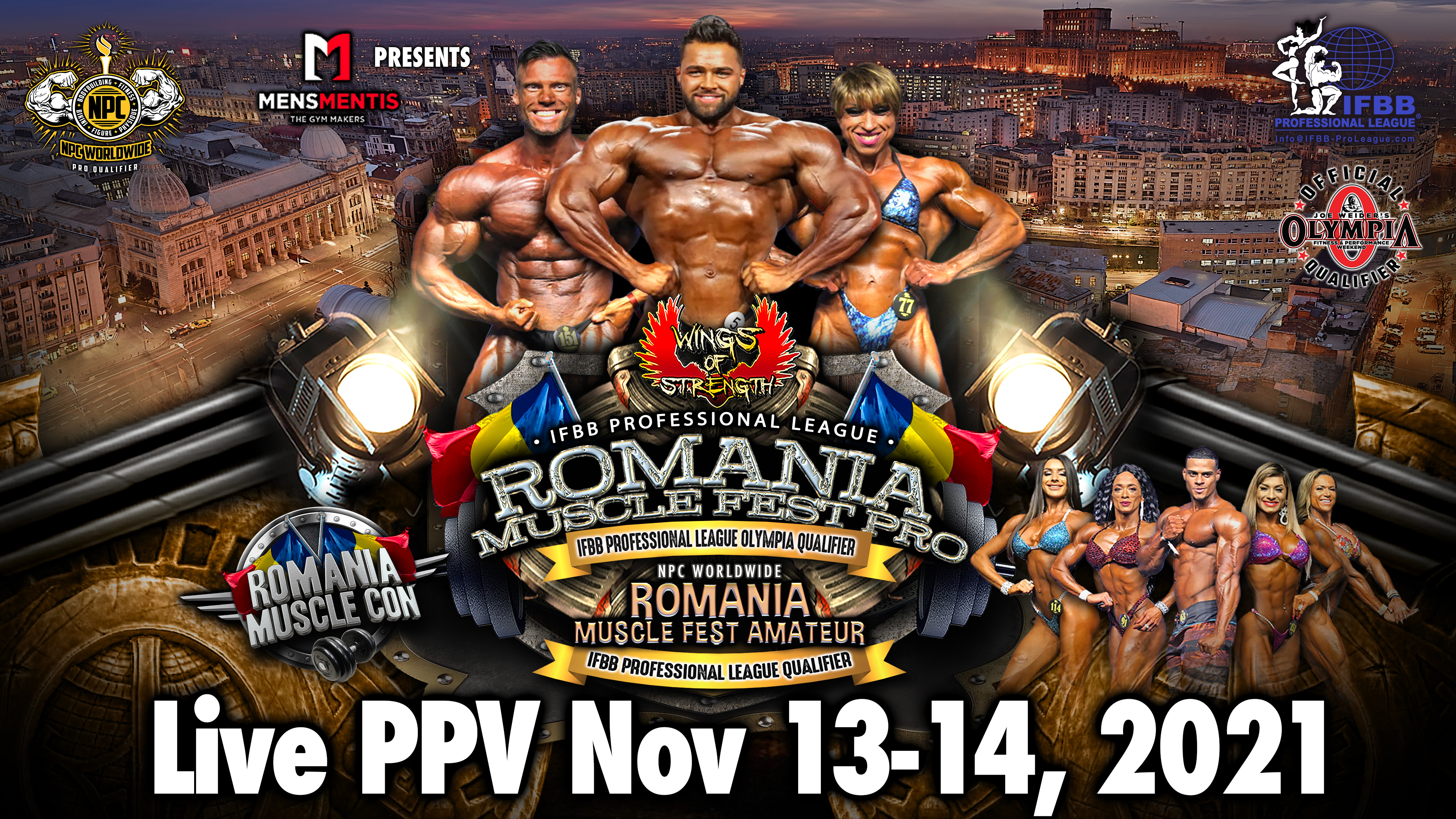 2021 Romania Muscle Fest - Official PPV