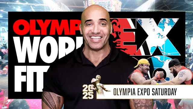 Sat EXPO coverage and podcasts - 2025 Olympia