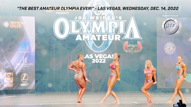 2022 Amateur Olympia Wednesday - Las ...