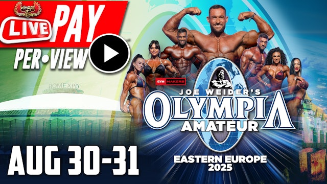 2025 Amateur Olympia Eastern Europe & APC