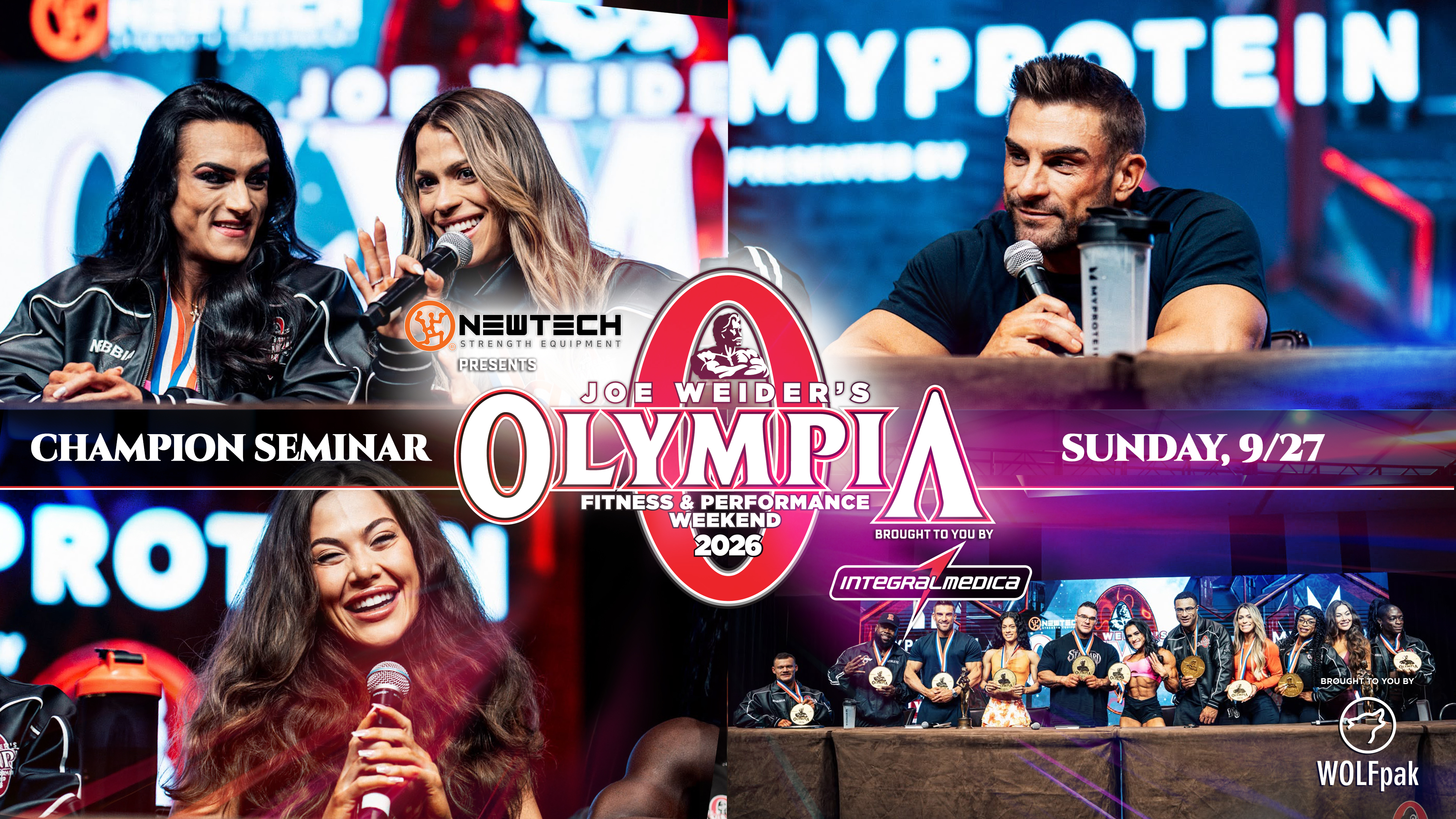 Sun Champions Seminar - 2026 Olympia