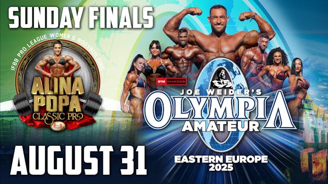 Sun. Finals - 2025 AOEE and Alina Popa Classic