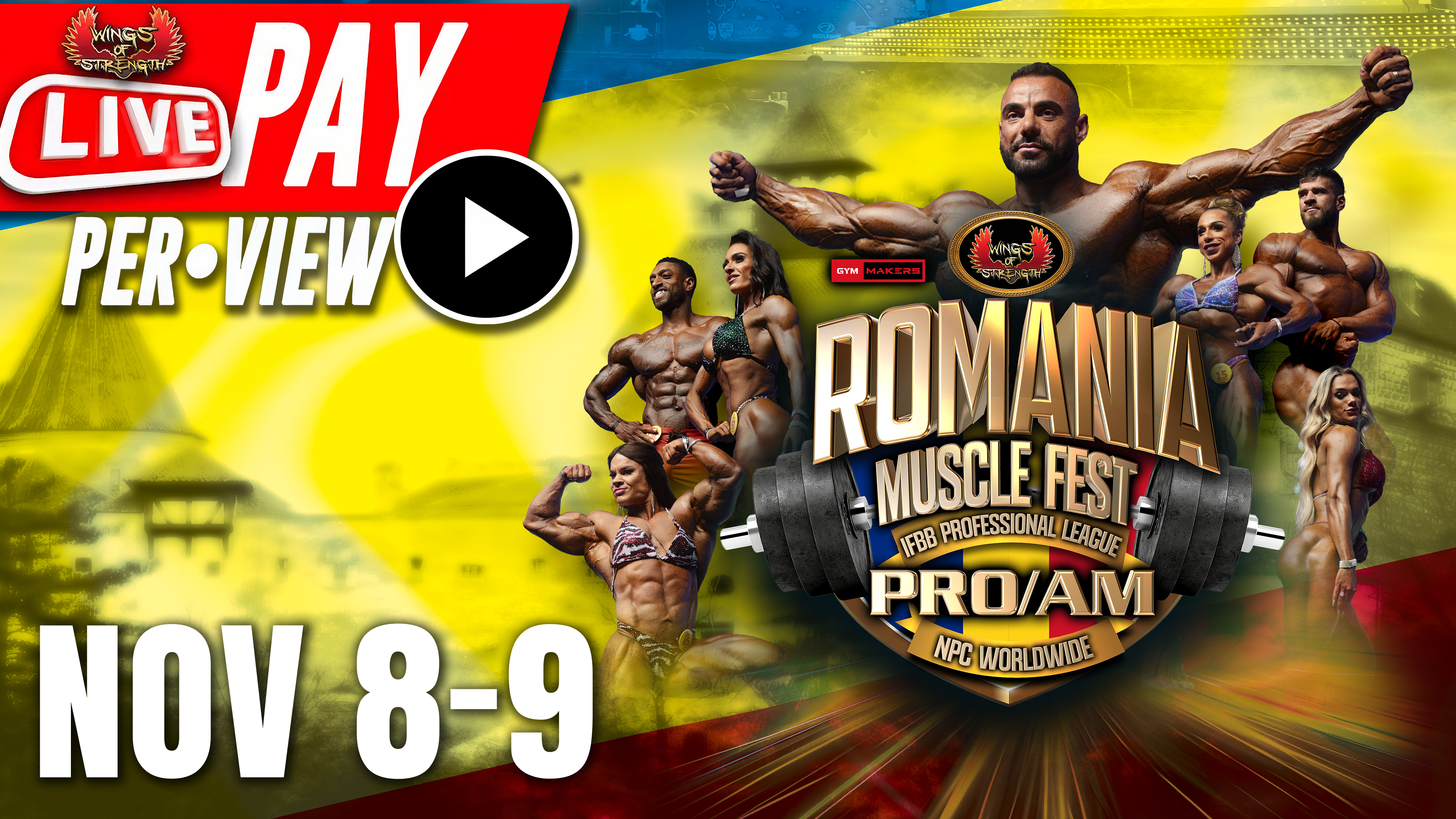 2025 Romania Muscle Fest PPV Package