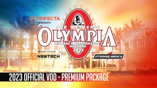 2023 Olympia Video On Demand Premium Package