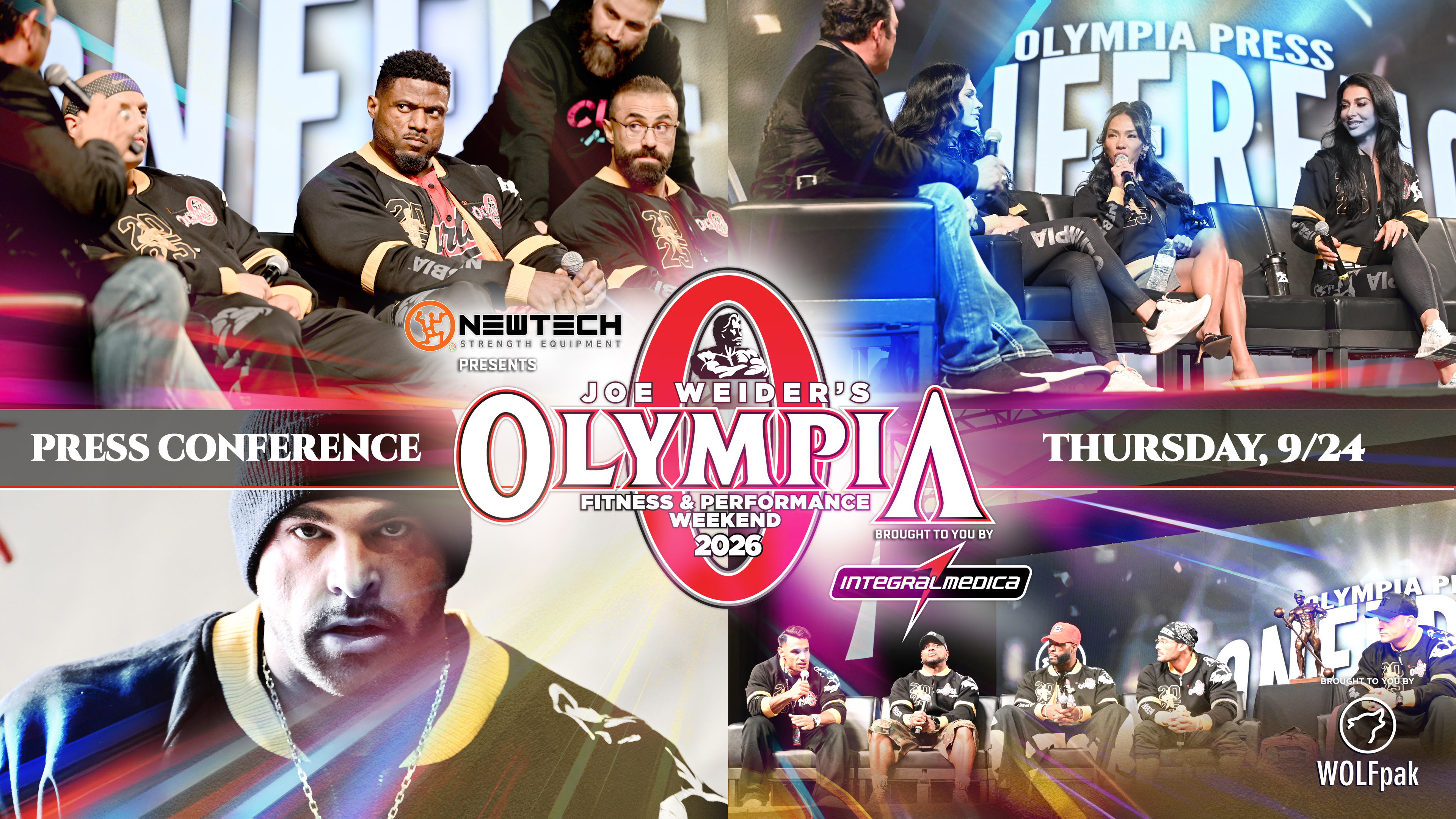 Thurs Press Conference - 2026 Olympia