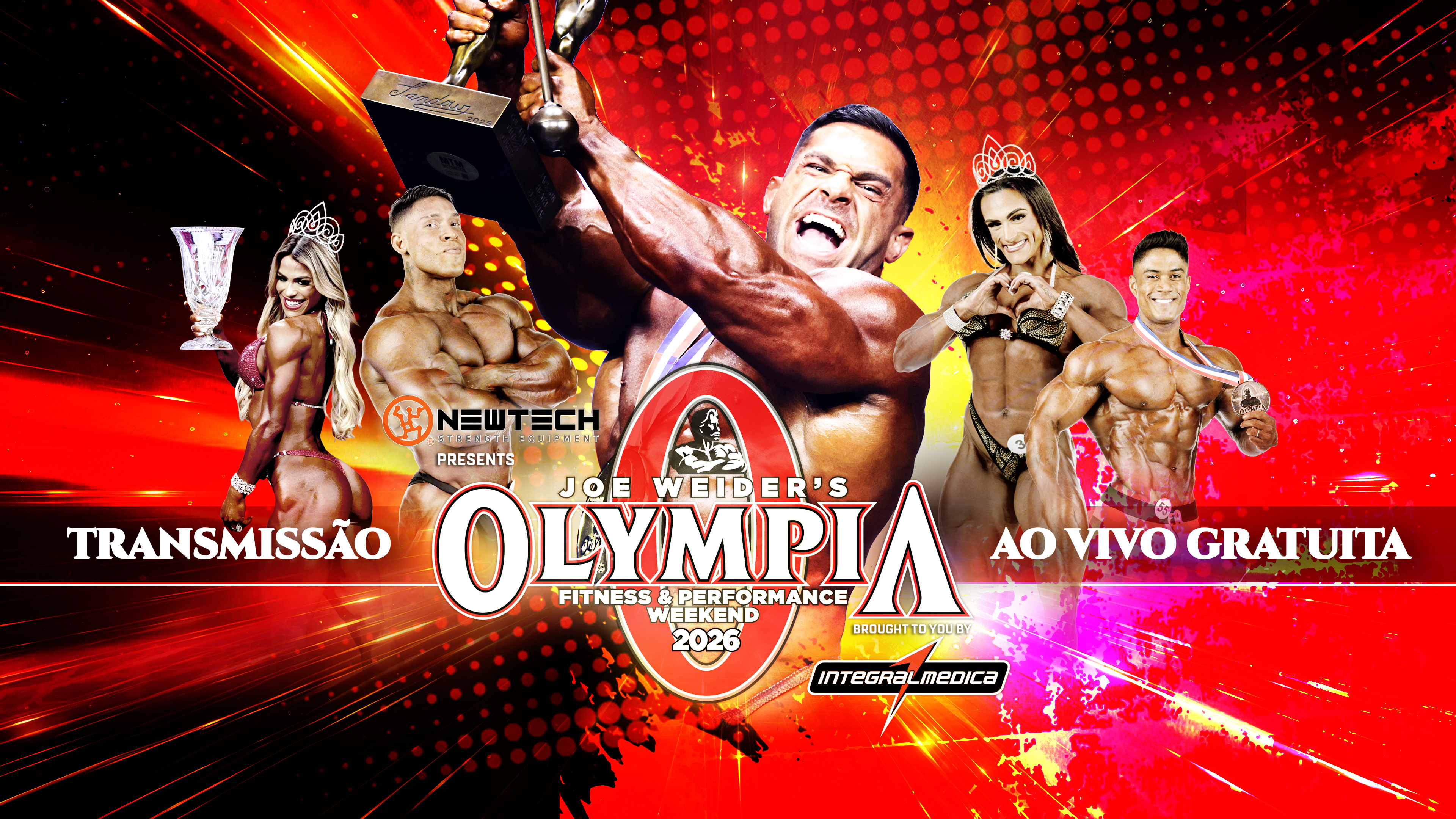 Olympia 2026 com comentários brasileiros