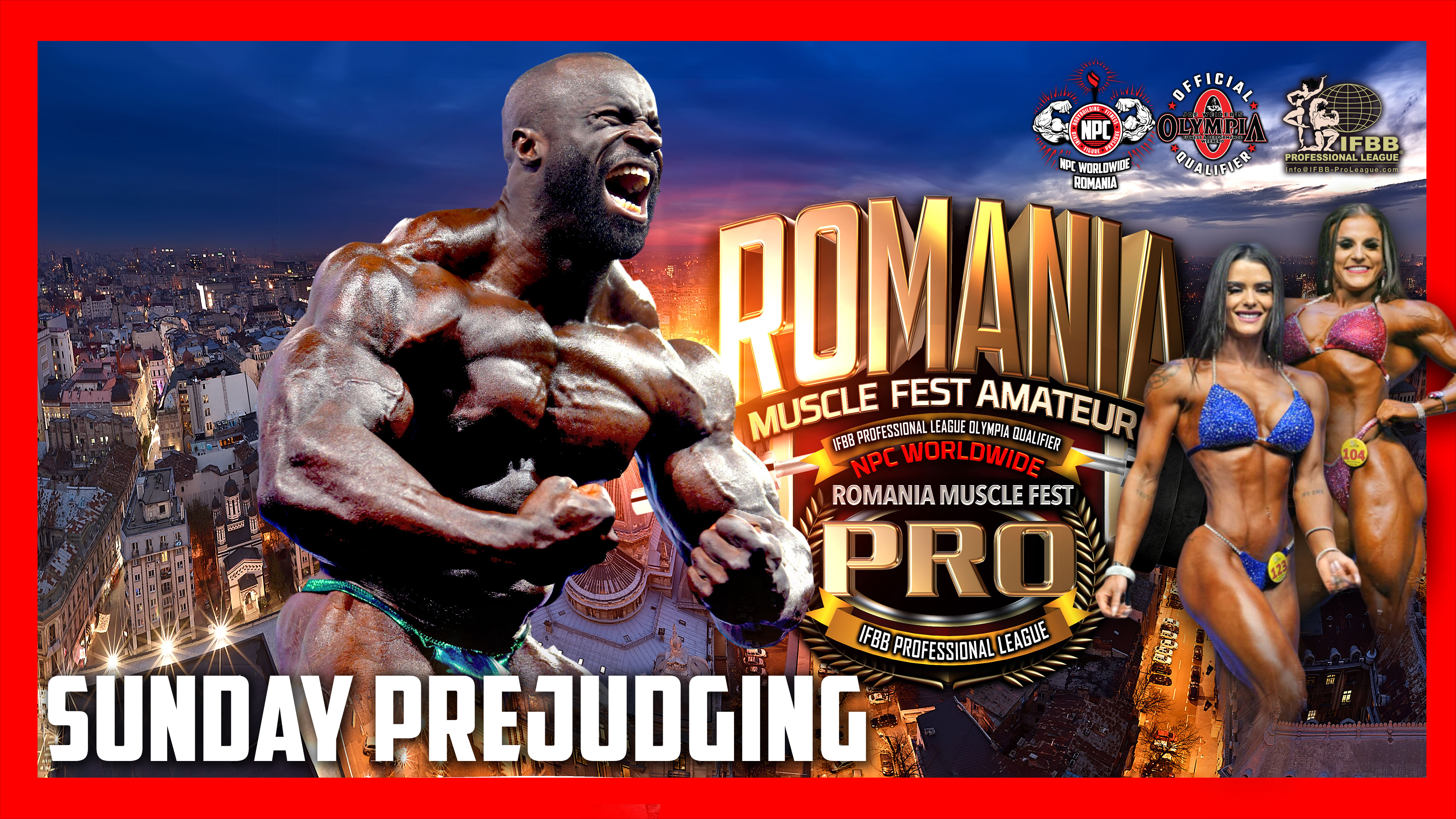 2024 Romania Musclefest - Sun Prejudging