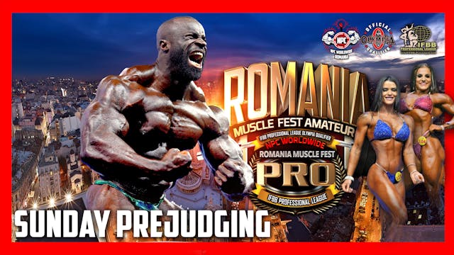 2024 Romania Musclefest - Sun Prejudging