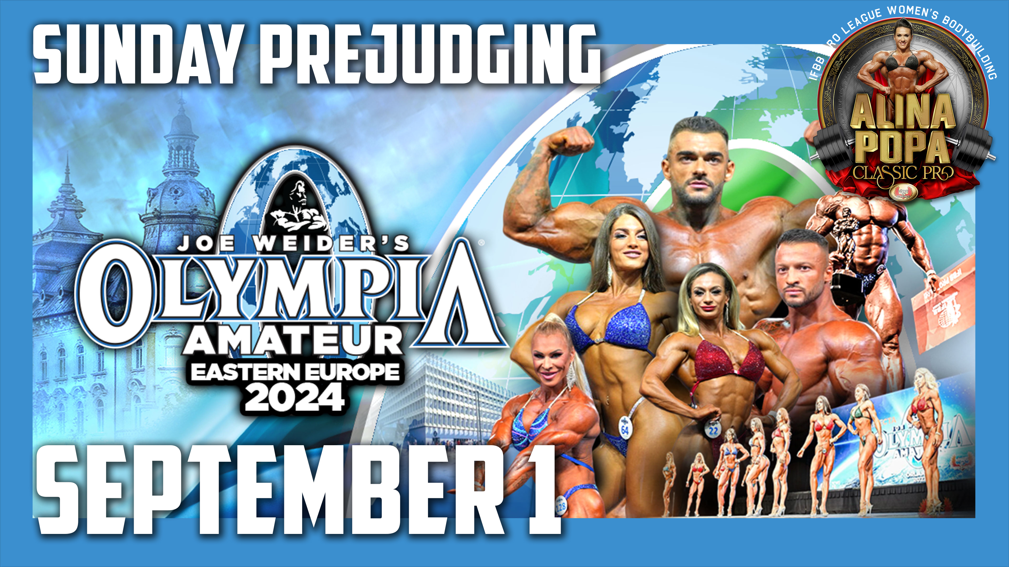 2024 Olympia Amateur Eastern Europe - Sun Prejudging