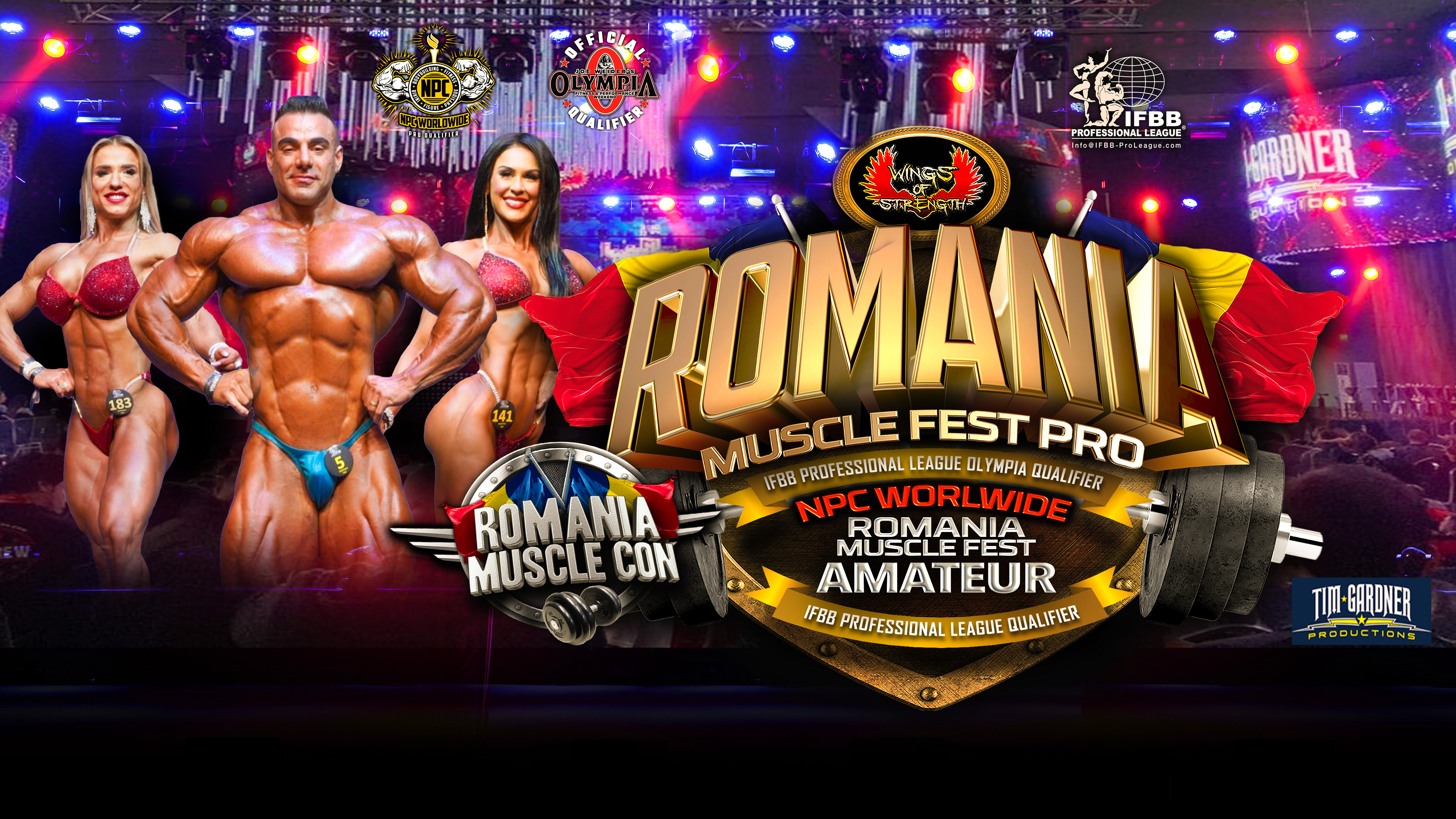 2022 Romania Muscle Fest - Sat Prejudging - Pt-2