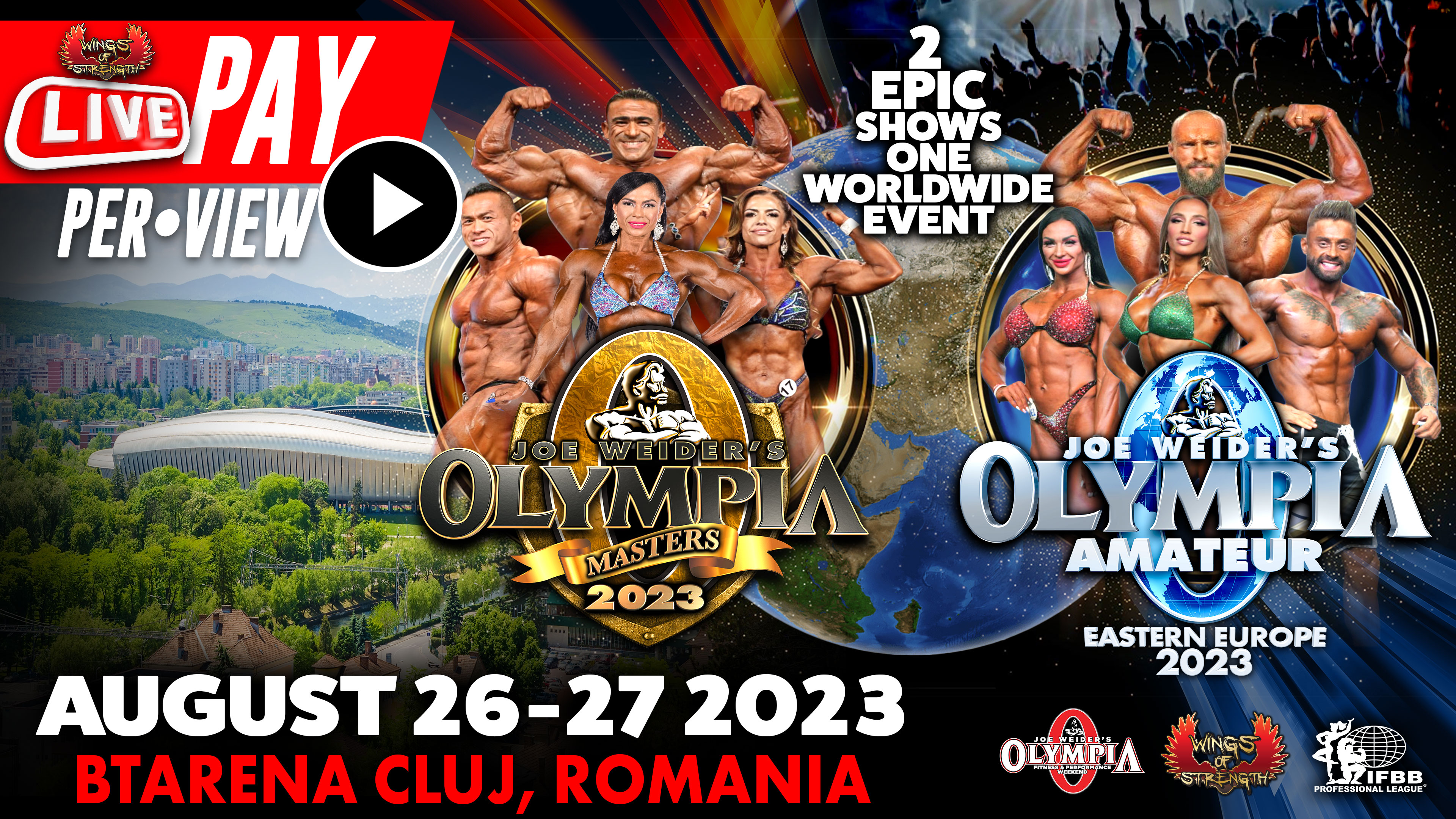 2023 Amateur Olympia Eastern Europe & Masters Olympia - Day 2 - Finals