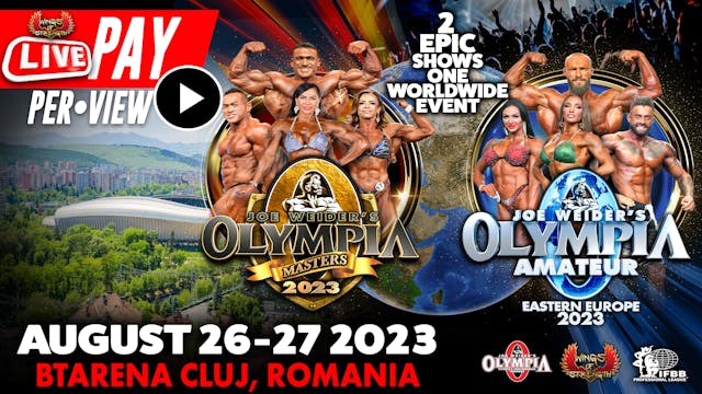 2023 Amateur Olympia Eastern Europe &...