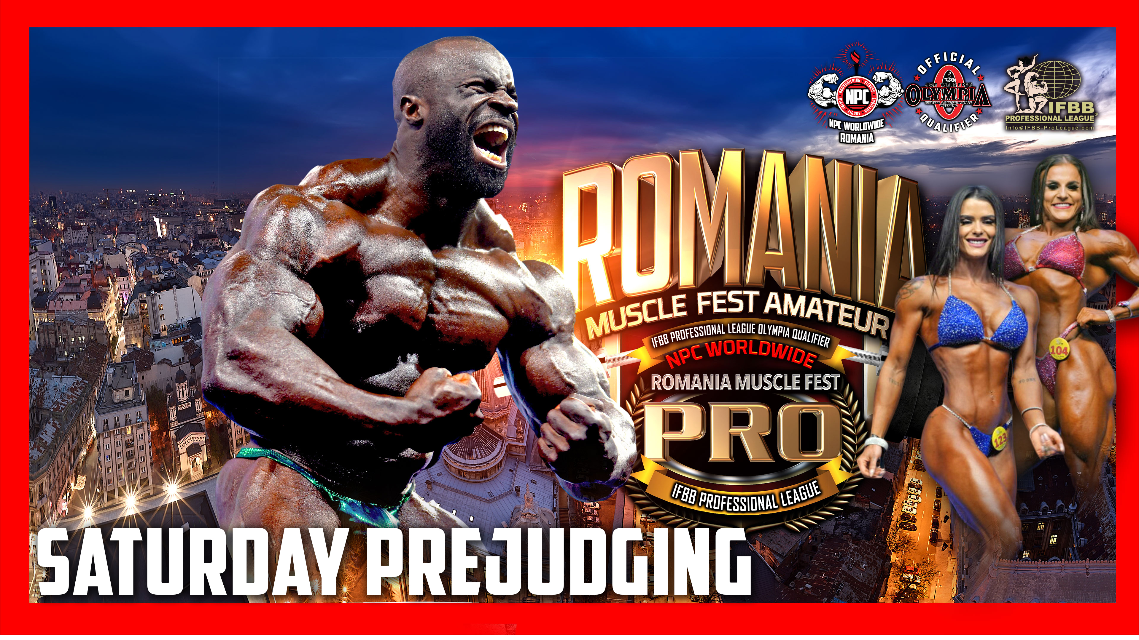 2024 Romania Musclefest - Sat Prejudging