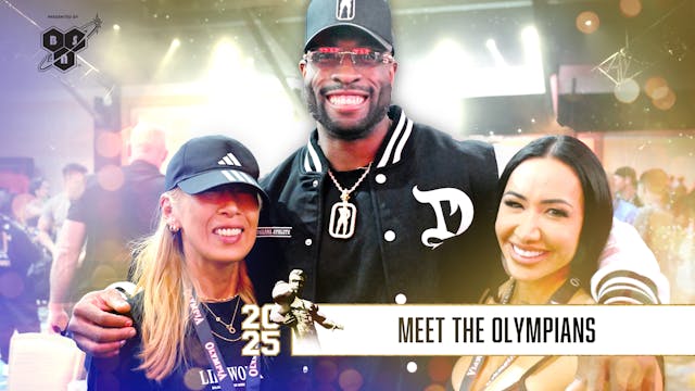 Thurs Meet the Olympians - 2025 Olympia