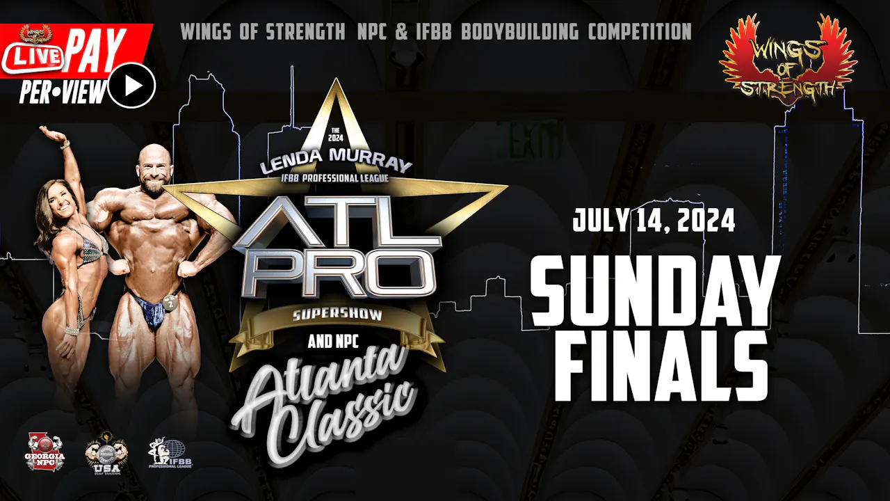 Sun. Finals - ATL PRO & Atlanta Classic (IFBB/NPC) - OlympiaTV