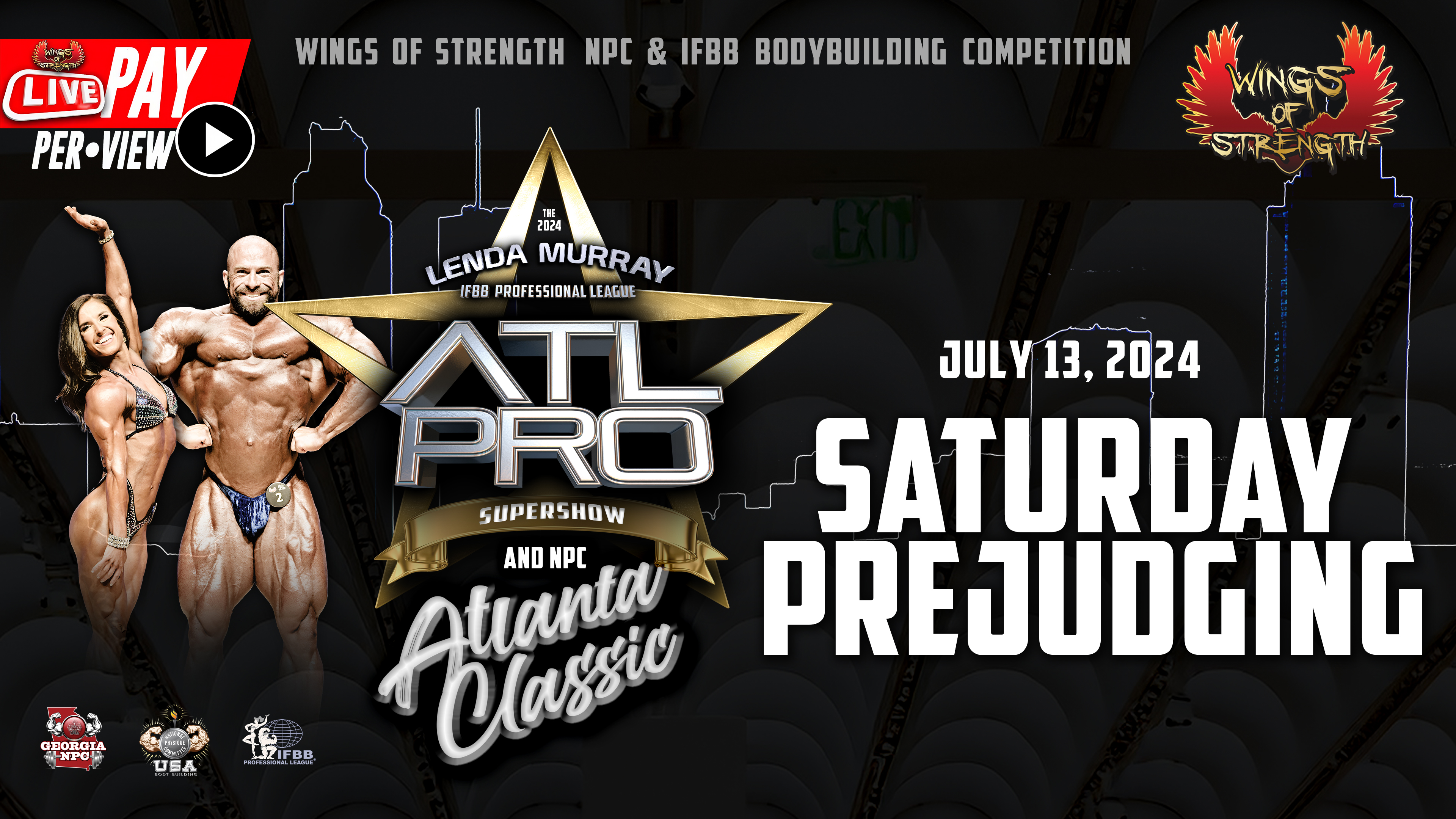 Sat. Prejudging - ATL PRO & Atlanta Classic (IFBB/NPC)